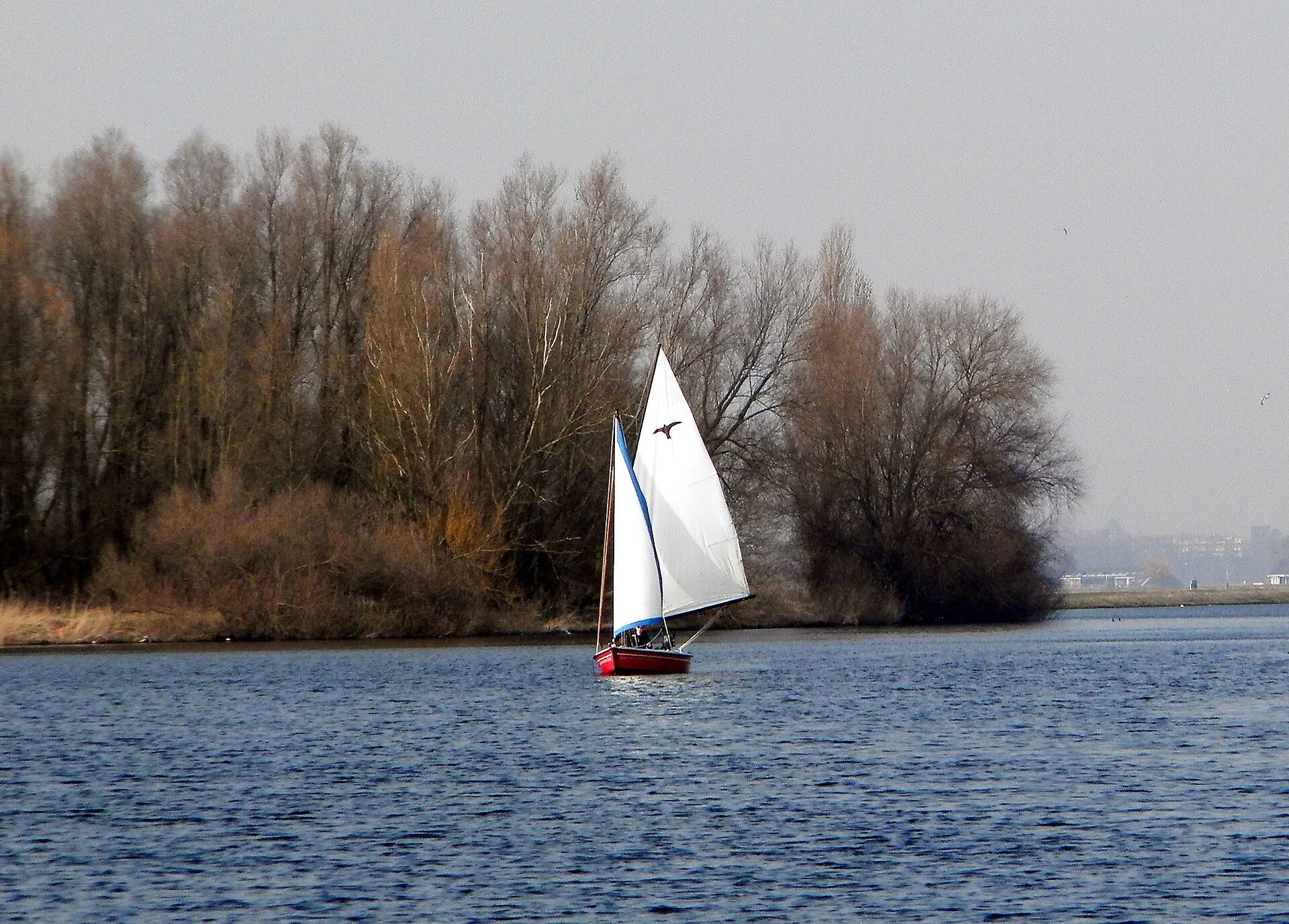 A Polyvalk Classic under sail